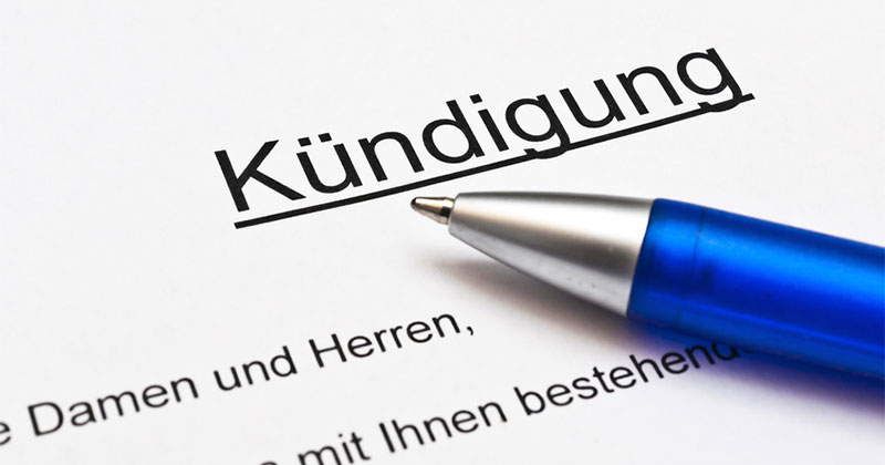 Arbeitsrecht Mülheim, Oberhausen & Düsseldorf Kündigungsschreiben